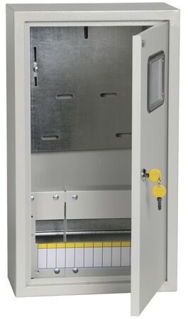 Корпус металлический ЩУРн-3/12зо-1 36 УХЛ3 (ВхШхГ) 540x310x165мм IP31 TITAN | MKM35-N-12-31-ZO | IEK