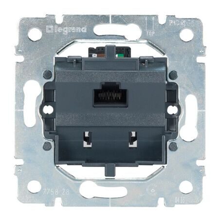 PRO21 Розетка ТЛФ 1-ая RJ 11 4 контакта | 775938 | Legrand